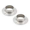 4 PCS Shower Curtain Rod Holder, ULIFESTAR Closet Rod Brackets