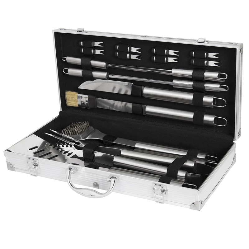 The Great Outdoor 23 Piece Stainless Stainless Steel Grilling Accessories