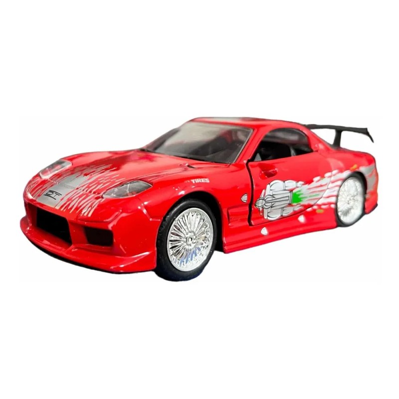 Jada - Rapido Y Furiosos - Dom´s Mazda Rx-7 Rojo