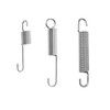 6 Pcs Silver Metal Motorcycle Side Kickstand Springs Universal Steel