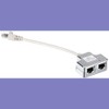 Digitus Adapter, Rj45 Cable Category 5 RJ45 Male to 2x