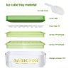 Ice Cube Tray with Lid, Food-Grade Ice Cube Moulds, Release