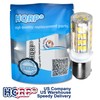 HQRP 2-Pack Sewing Machine LED Light Bulbs Magnifying Lamps BA15d