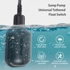 WASSERMANN Universal Tethered Sump Pump Float Switch with 10FT Cable