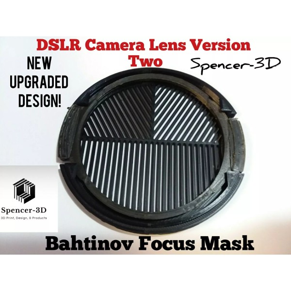 For Canon, Universal 90mm Thread DSLR Camera Lense Bahtinov Focus