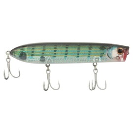 Berkley Cane Walker Topwater Fishing Lure, HD Pinfish, 5/7 oz, 4.3in | 11 cm, Heavy Tail Weight for Long-Distance Casting, Equipped with Fusion19 Hook