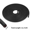 TA-VIGOR EPDM Foam Rubber Seal Weather Strip 13mm(0.51") Diameter x