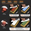 SNAIL GARDEN 10PCS Knife Sharpening Stone Set,Dual-Sided (400/1000 & 3000/8000