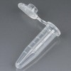 Globe Scientific 0.5 ml Microcentrifuge Tube with Snap Cap, 111554,