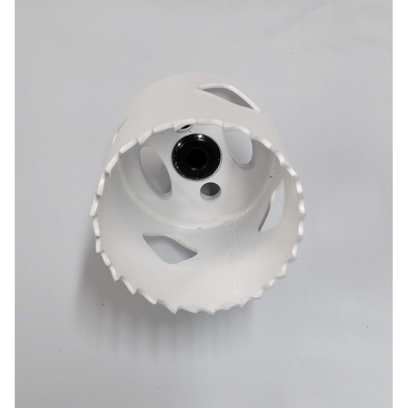 Blu-Mol 2-1/8" Hole Saw with Arbor, Bi-Metal, #6521