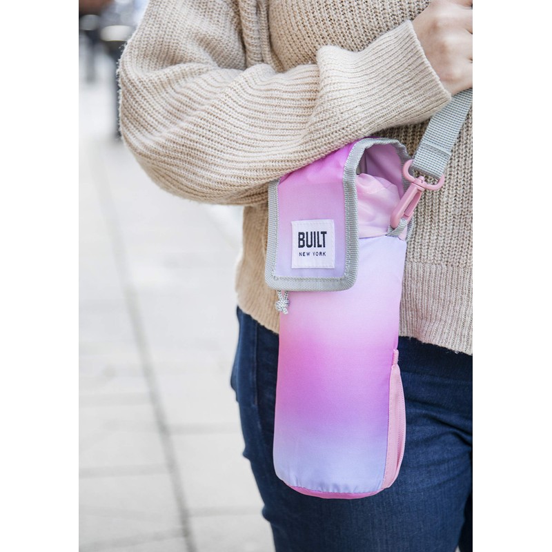 Built Insulated Bottle Bag with Shoulder Strap & 'Interactive' Design,
