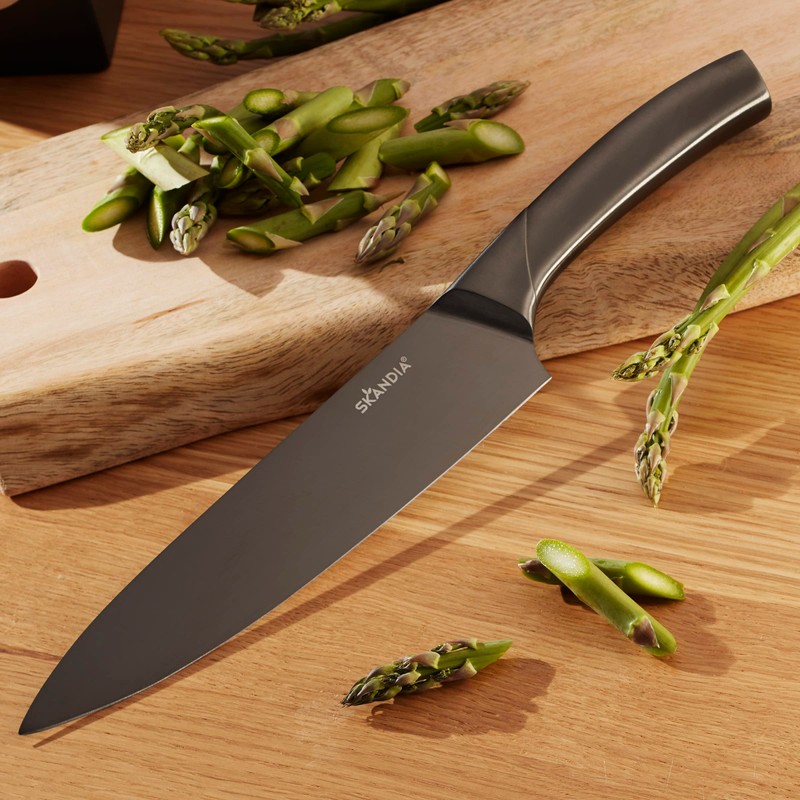 Hampton Forge Skandia Beck 7 Piece Knife Block Set, one