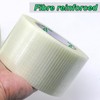 BOMEI PACK Cross Filament Strapping Tape 1 Roll of 6.7