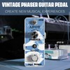 AFOT Phaser Guitar Pedal,Vintage Phase Effect Pedal Analog Phase Effects