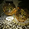 Patio Lawn Spherical Skeleton Projection Lamp Metal Butterfly Dragonfly Hummingbird