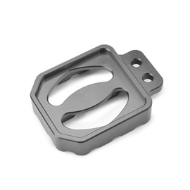 HRuizq Motorcycle Rear Foot Brake Lever Pedal Enlarge Extension Pad Extender Compatible With KTM ADV 390 Adventure,ADV 790/890 Adventure/R/S,690 Enduro R,690 SMC R,1290/1190/1090/1050/990/950 (gray)