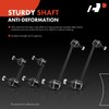A-Premium Set of 4, Front and Rear Sway Bar Link