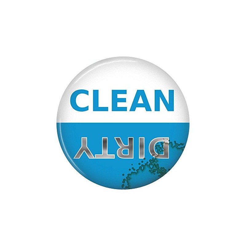 Clean Dirty Dishwasher Magnet Sign Indicator