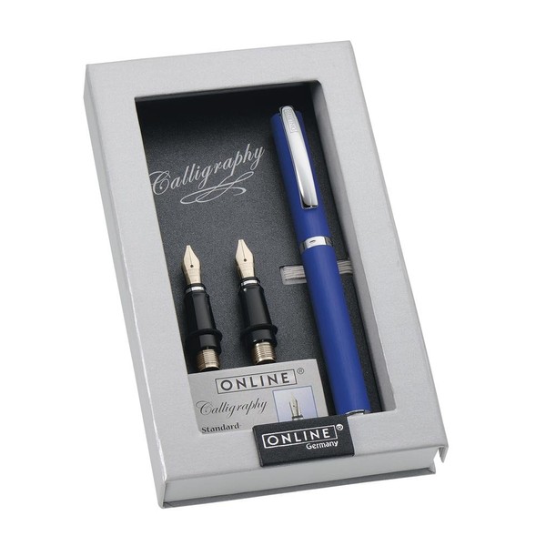 Set Best Writer Calligraphy Pen Vision Style Blue, NIB 1,4mm,