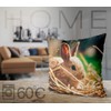 VOID Easter Nest Rabbit Easter Bunny Cushion Cover 45 x