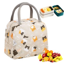 Cool Bag, Lunch Bag 6 L, Cool Bag Small, Lunch Bag, Cool Bag, Foldable Insulated Bag, Mini Cool Bag, Picnic Bag, Cool Bags, Lunch Bag, Small Cool Bag for Travel, Outdoor, Camping