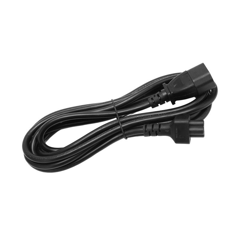 IEC320 C14 Male to C5 Female Power Cable Tension Resistant