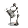 Steelman24 I Nuts and bolts sculpture Architect I Handmade ornaments