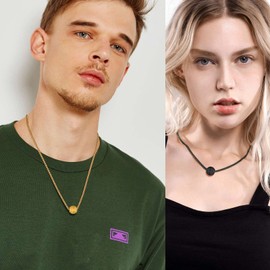 FindChic Basketball Necklaces for Men 18K Gold Plated Sports Player Ball Game Pendant with 22'' Chain Athelets Jewelry