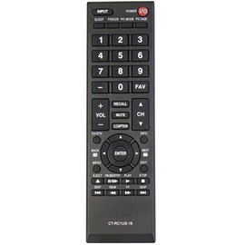 New CT-RC1US-16 Remote Control Replacement for Toshiba TV 28L110U 32L110U 32L220U 40L310U 43L310U 43L420U 49L310U 49L420U 55L310U 65L350U 19AV600 19C100U 24L4200 26C10