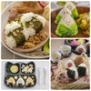 choxila Stainless Steel Onigiri Molds（Triangle+Heart-Shaped）