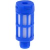 Pneumatic Silencer 1/8 Inch Plastic Set of 5 Industrial Quality