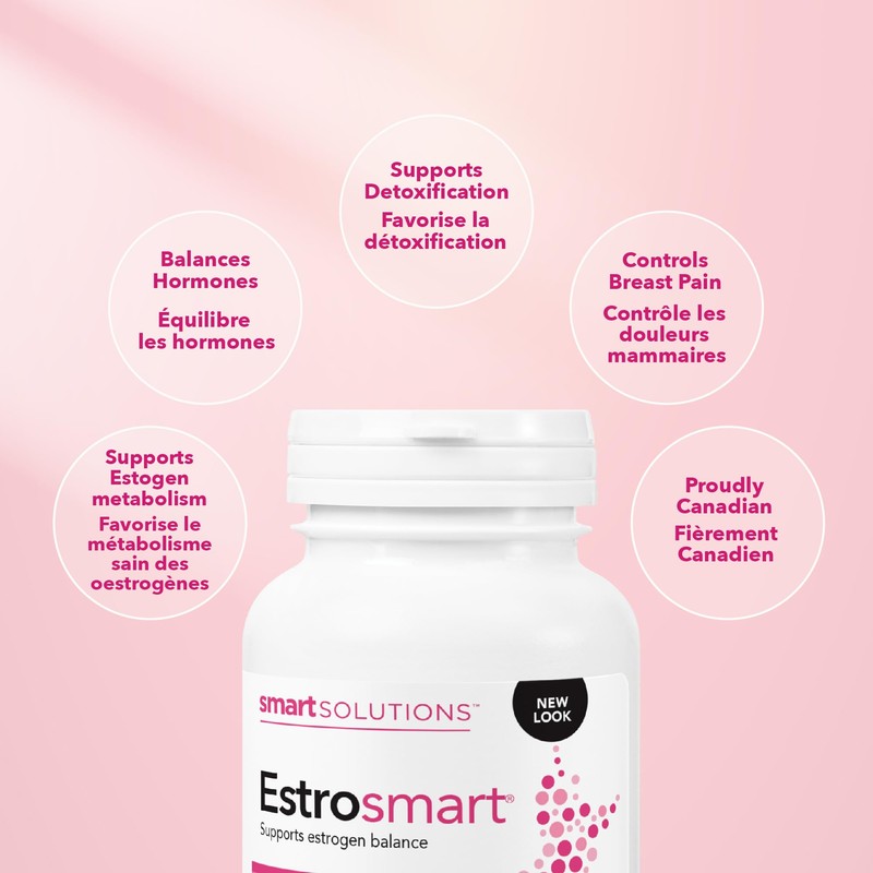 Lorna Vanderhaeghe ESTROsmart - Hormone Support Supplement - 60 Capsules