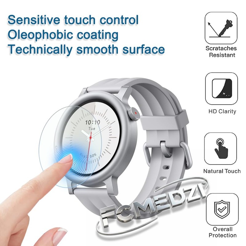 FCMEDZI Smartwatch Screen Protector Compatible for CMF Watch 3 Pro