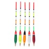 5PCS Multiple Color Balsa Wood Fishing Float Bobber Bite Indicator