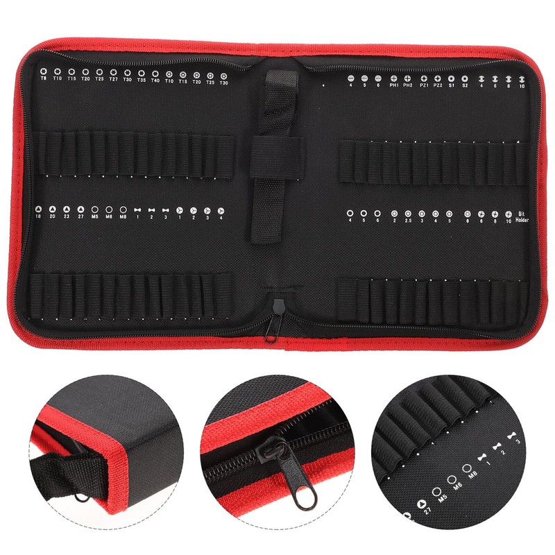 Angoily Oxford Cloth Tool Pouch with Handle 9.00X6.88X1.77In Small Drill