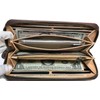 Berkut 1030220 Italian Leather Genuine Leather Braided Long Wallet, Round