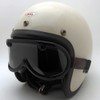 SPEED ADDICT GREASER 60's VINTAGE GOGGLE STANDARD 1 inch BROWN