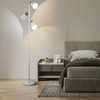 Tree Floor Lamp for Living Room, Industrial 3-Light Standing Lamp