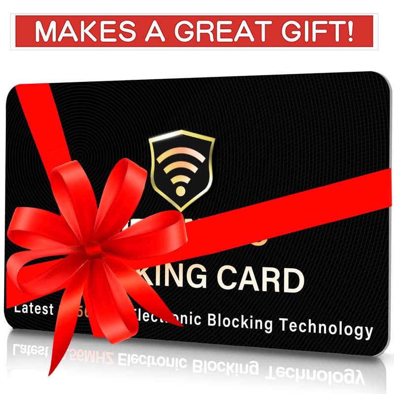 SaiTech IT 2 Pack RFID Blocking Card, One Card Protects