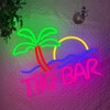 BEISKAFNVSZ TIKI BAR Neon Schild Personalisiert LED Sign USB Leuchtendes