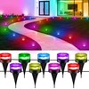 DELITOR Christmas Pathway Lights, 50FT with 15 RGBIC LED Light