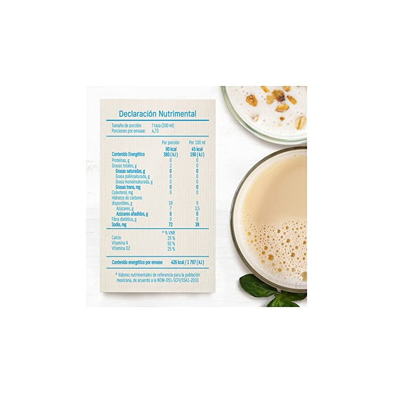 Nature's Heart Leche de Arroz sin azúcar Caja con 6