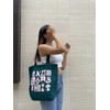 Ecoright Umhängetasche Canvas Shopper Tasche Lässig Handtasche Groß Schultertasche mit