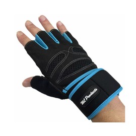 WL Products wrg029 Muscle Training Gloves, Weight Training Gloves, Gym, Pull Ups, Wrist Protection, Weightlifting