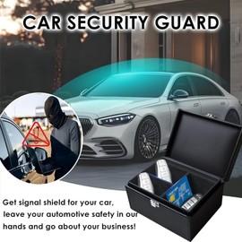 2025 Keyless Go Protection Car Key Box, RFID Blocker Car Key Box, Faraday Box for Keyless Keys, Key Box Keyless Go Protection, Car Key Protection Keyless (Small)