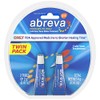 Abreva Docosanol 10% Cream Tube, Treatment for Cold Sore/Fever Blister,