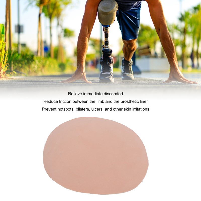 Amputee Limb Protector Patch Reduce Friction Ulcer Prevention Prosthetic Liner