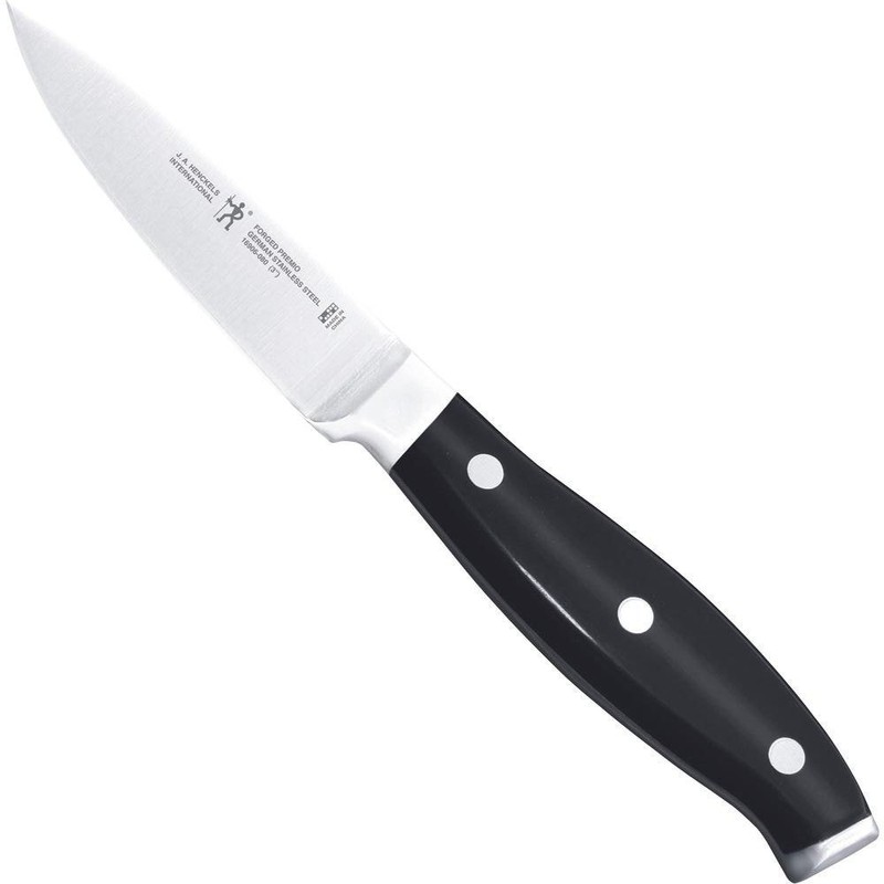 HENCKELS Forged Premio Paring Knife, 3-inch, Black/Stainless Steel