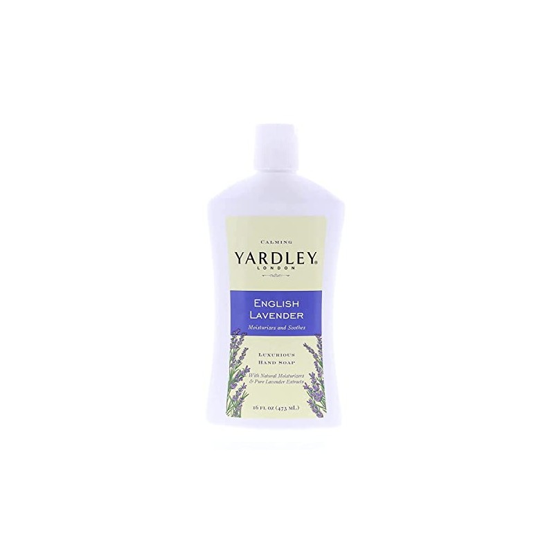 Yardley London English Lavender, Luxurious Hand Soap, Moisturizes & Soothes