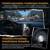 Leiwee Lampadine T5 12V per Cruscotto Auto, Set da 10
